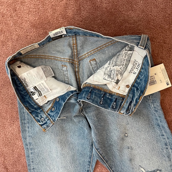 Levi 501 women's skinny jean light blue size 26 - New With Tags - Picture 11 of 13